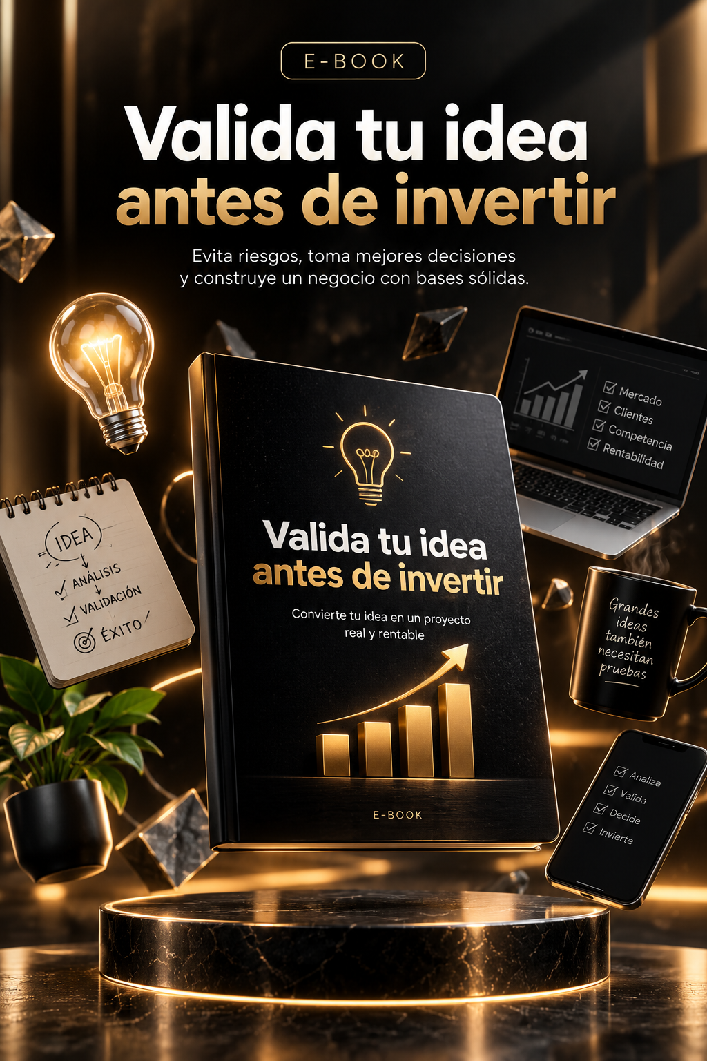 Valida tu idea antes de invertir - ebook PDF